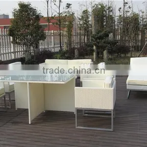 High Quality Outdoor Furniture Rattan Club Bar Set thumbnail-2