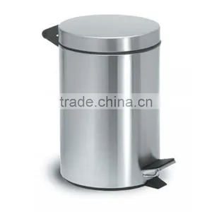 Durable Holiday Promotion Pedal Storage Bin Stainless Steel Trash Can Ash Bin thumbnail-1