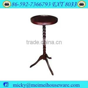 Wooden Tea Table End Table Coffee Table Round Table thumbnail-1
