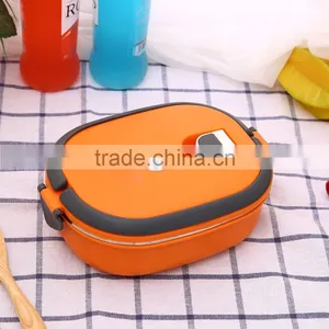 Kitchenware Set 0.8L Food Container,Stainless Steel Lunch Box for Men Women or Baby thumbnail-2