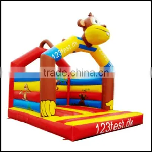 (HD-9909)Lovely Monkey Mini Jumping Bed thumbnail-1