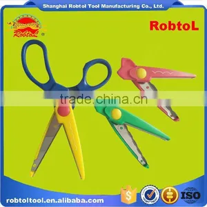Children School Safety Scissors 3 Head Interchangeable Replaceable Diy Art Student Office Kids Hand Scissors thumbnail-4