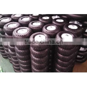 10inch 3.50-4 Metal Rim Air Pneumatic Wheel for Hand Truck thumbnail-4