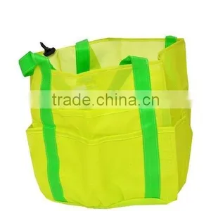 Family Travel Stylish Beach Mesh Tote Bag thumbnail-5