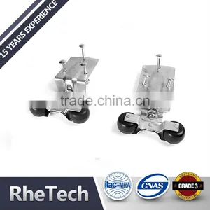 Whole Sale High Quality Good Price Wooden Glass Barn Sliding Door Hardare Track Roller thumbnail-1