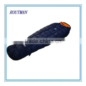 Inflatable Nylon Mummy Funny Down Sleeping Bag thumbnail-1
