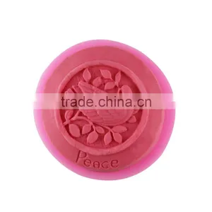 Liquid Silicone Soap Mold DIY Fondant Cake Decoration Mould Tool Magpie Pigeon 1688 Agent thumbnail-1