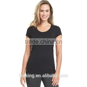 2017 New Design Plain Sport Training t Shirts Women thumbnail-4