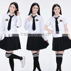 New Cutomized Primary School Uniform Shirts Kids School Uniforms Wholesale thumbnail-1
