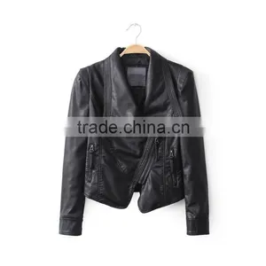 ALIKE pu Leather Jacket Jacket Wholesale Fashion Jacket thumbnail-1