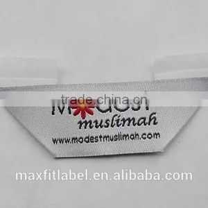 China Custom High Quality Cheap Garments Woven Labels thumbnail-2