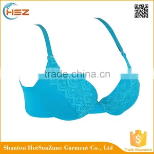 HSZ-58053 Latest Fashion Lingerie Stock Lot Girls Bra Women Fancy Underwear thumbnail-4