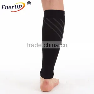 Custom Copper Nylon Sports Compression Calf Leg Sleeves thumbnail-2