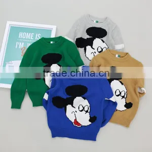 2016 New Children's Clothing Boy Small Children Korean Version of the Lovely Cashmere Sweater Knitted Sweater Wholesales thumbnail-1