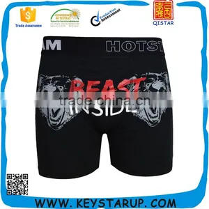 Breathable Sexy Men Spandex Cotton Short Unerwear Boxer thumbnail-1