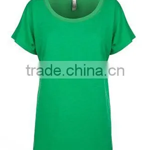 Next Level Apparel Ladies' Tri-Blend Dolman Tee - Made From 50% Polyester, 25% Cotton, 25% Rayon and Comes With Your Logo thumbnail-6