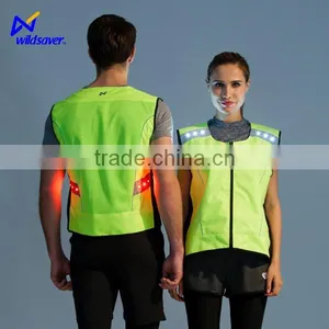 Outdoor hi Vis LED Reflective Men Bicycle Clothing thumbnail-2