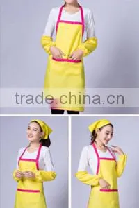 Cute Apron Custom LOGO Print Ads Kitchen Chef Coffee Hotel Men and Women Overalls thumbnail-2