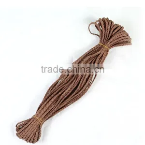 Manufacturers Selling Wholesale DIY Accessories Korea Velvet Three Shares Braided Imitation Leather Rope / Collar / Item Rope thumbnail-2