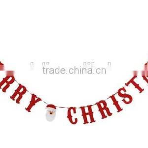 1.2 Meter Felt Merry Christmas XMAS Bunting Garland Party Home Decoration Gift thumbnail-2