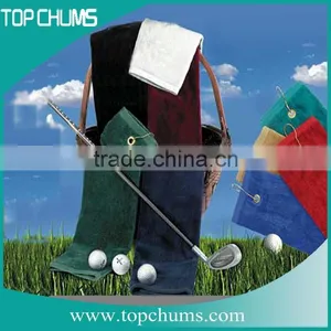 Hanging Monogrammed Sports Funny Hand Towels Golf Towels thumbnail-1