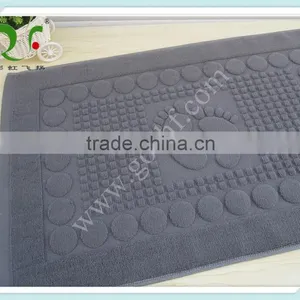 100% Cotton Custom Logo Bath Mat, Bathroom Floor Towel thumbnail-3