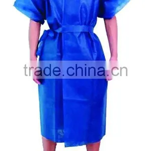 Disposable PP/SMS Sauna Suit Kimono Bathrobe thumbnail-1
