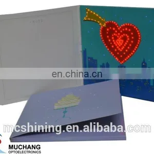 Popular Cheap Led Lighting Customized Greeting Cards Online 2017 thumbnail-1
