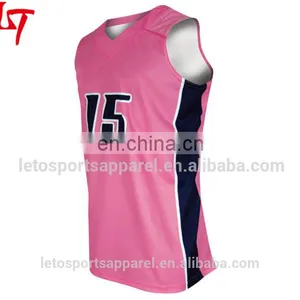 100% Polyester Custom Top Woman Sublimated Women Athletic Basketball Jersey Names thumbnail-1