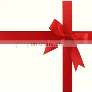 Wholesale 100% Polyester Tied Ribbon for Gift Box thumbnail-1