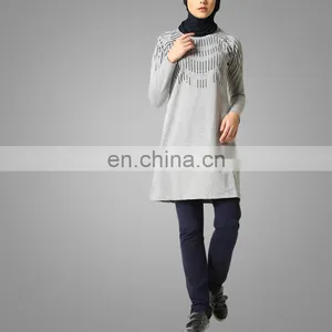 2016 Newest Style Sportswear Type Modest Islamic Women Muslim Sportwear Indian Sport Suit thumbnail-5