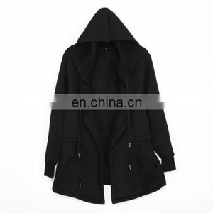 Online Shopping New Men's Long Sleeve Cloak Style Sweater Hoodie Cardigan Jacket Coat Sweatshirt thumbnail-3