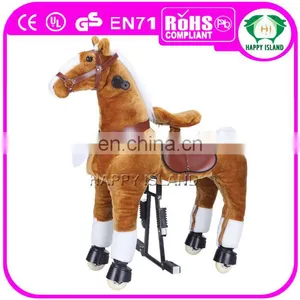 HI CE Standard Life Size Mechanical Kids Swing Spring Jumping Horse Toys thumbnail-2
