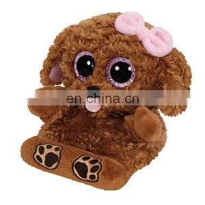 Plush Toys TY Design Teddy Dog Animal Mobile Phone Seat Holder thumbnail-1