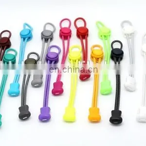 Cheap Colorful Locking no Tie Elastic Shoelace thumbnail-2