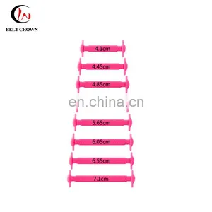 Custom High Quality Lazy Elastic Silicone no Tie Shoelace thumbnail-5