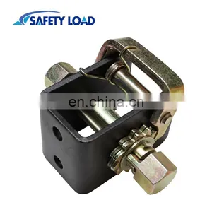 4" Webbing Winch Hand Portable Winch With Bottom Hole thumbnail-1