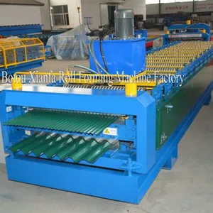 Double Profile Wall Roll Forming Machine thumbnail-2