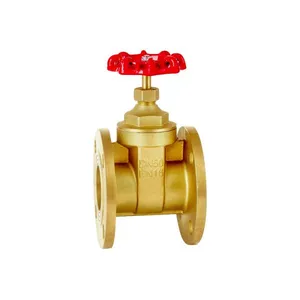 ML-1403 Brass Flange Gate Valve thumbnail-3
