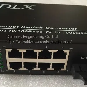 9ports 10/100M/1000M IP Ethernet Optical Fiber Ethernet Switch 8ports Ethernet IP +1port SC Fiber Optical Single-mode Duplex 20KM thumbnail-1