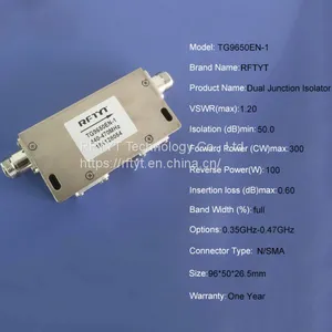 RF Dual Junction N/SMA Connector GMHz Coaxial Isolator thumbnail-4