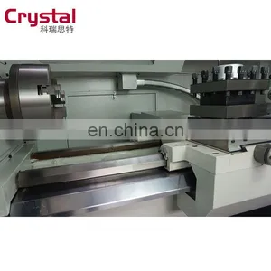 China New Cnc Lathe Machine 2 Step High Speed and Low Speed CK6140B thumbnail-6