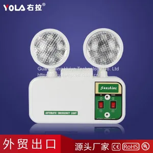 Double-heads Safety Exit Sign Led Rechargeable Emergency Lights thumbnail-5