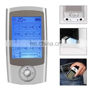 Rechargeable TENS Unit With Family Pack, 3rd Gen 16 Modes TENS Machine Muscle Stimulator With 16pcs TENS Unit Electrode thumbnail-7