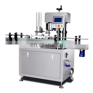 FGJ-100/150 Factory Price Small Round Automatic Tin Can/milk Carton Sealing Machine/plastic Cup Sealer Machine thumbnail-1