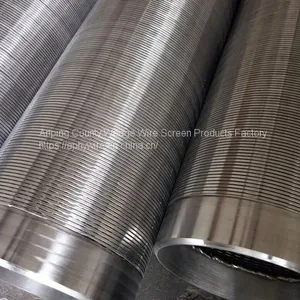 V Shaped Wire Welded Stainless Steel Water Well Screens thumbnail-1