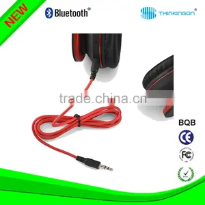 Bluetooth Wireless Headset Stereo Headphone (Red) thumbnail-3