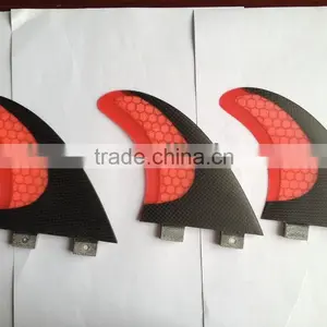 2013 Flexible Full Carbon Fiber Super Light Surfboard Fcs Fins thumbnail-1