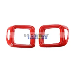 Lantsun ABS R009 for Jeep Renegade Taillight Guard Red, Black, Orange, Blue Color for Option thumbnail-1