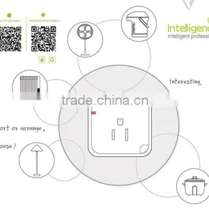 2200W Power Rating AC 90-256V Smart WIFI Socket With Smart Phone Android & IOS APP for Remote Control Electricity Cut-off And Re thumbnail-5